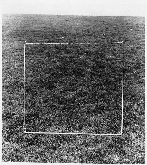 Jan Dibbets, Perspective correction, 1967-1969.