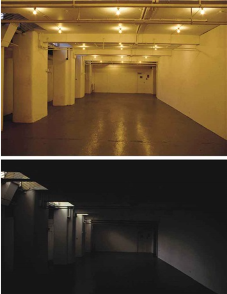 Martin Creed, Work No. 127 The lights going on and off, 1995.