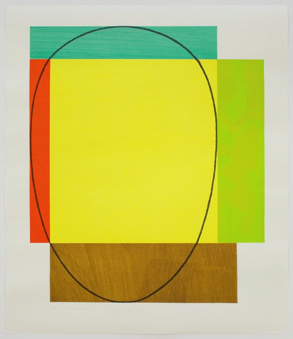 Robert Mangold, Five Color Frame, 1985.