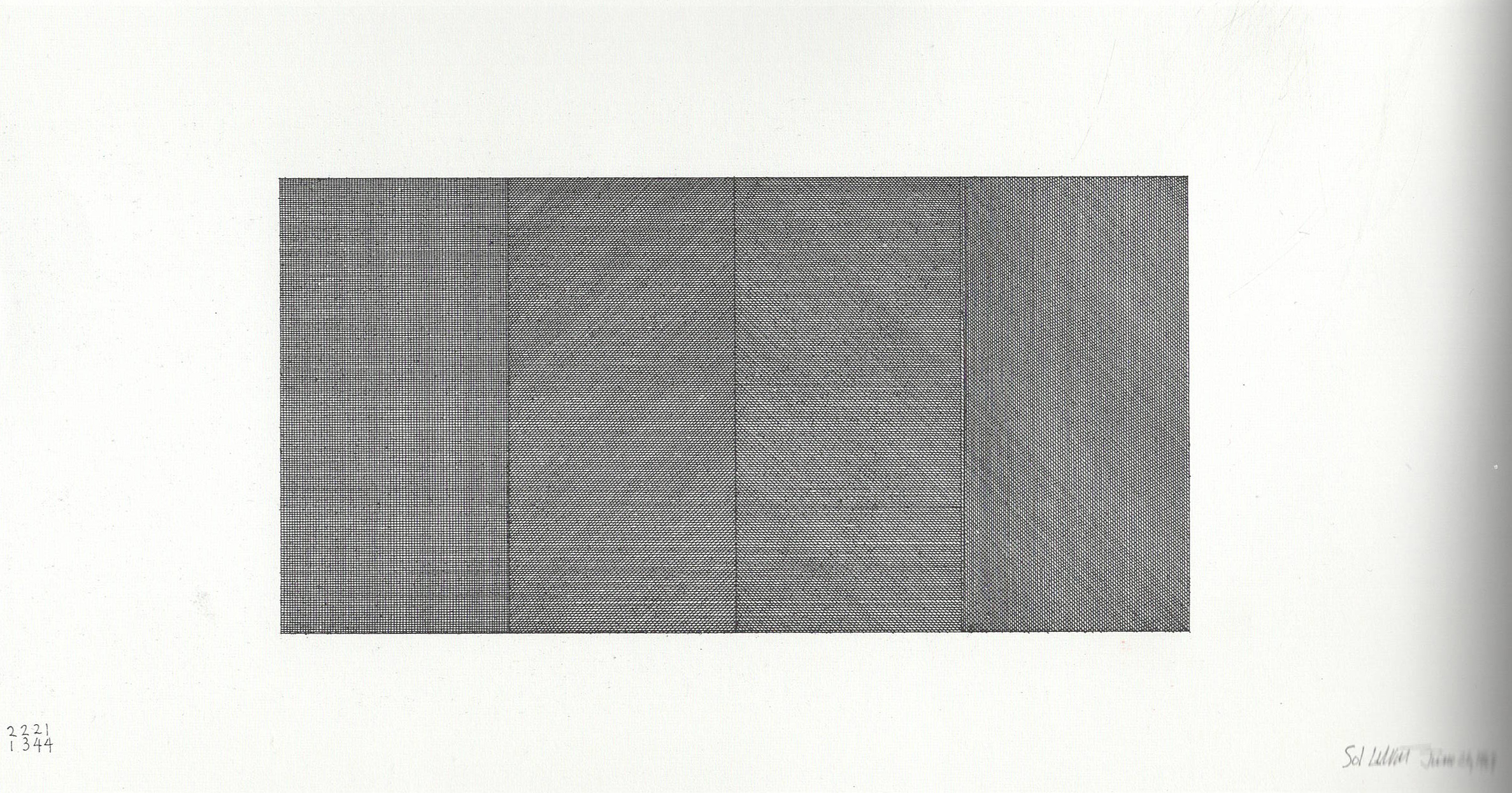 For two part combinations of lines superimposed, 1969.