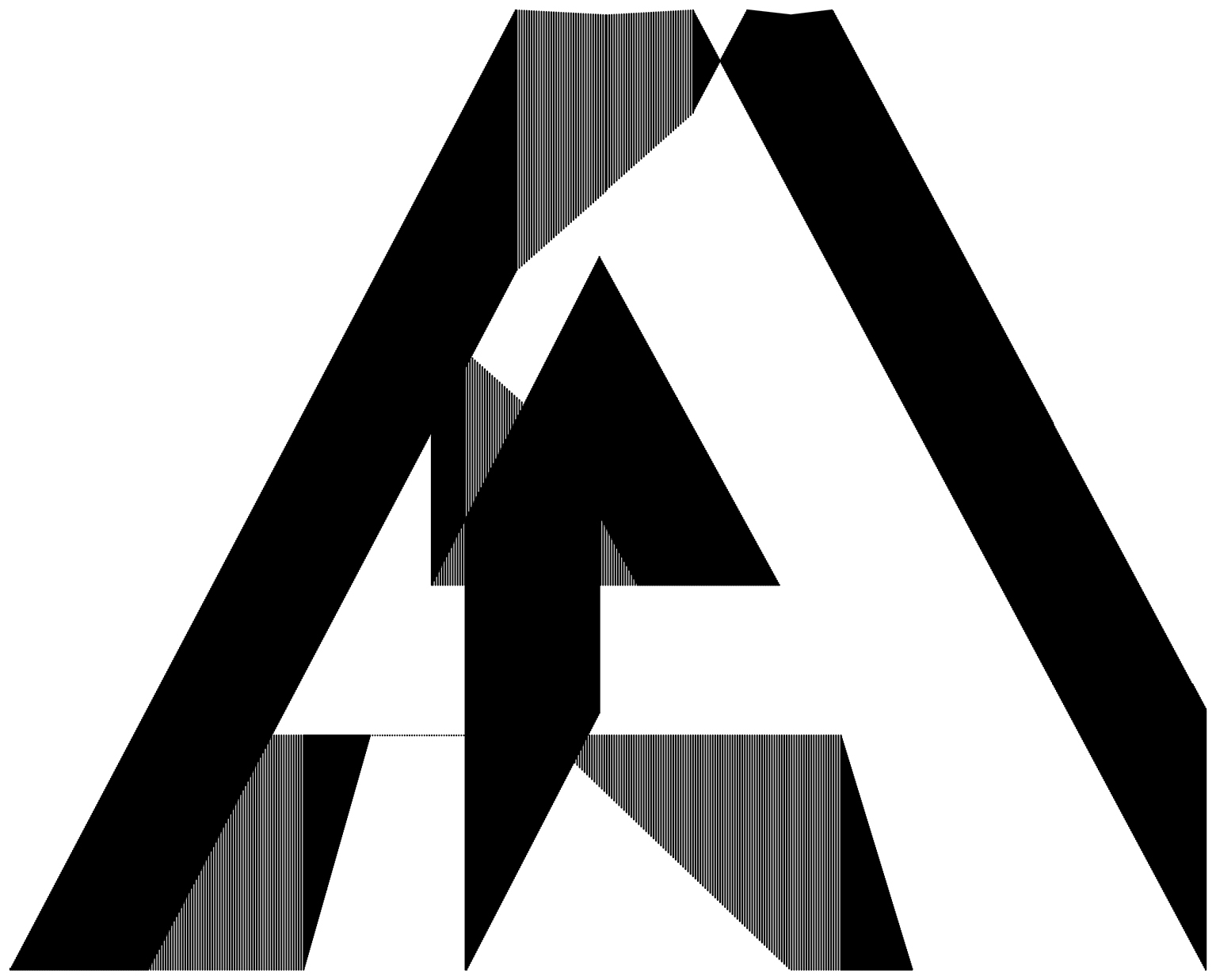 À partir de processing et du caractère typographique le Moche, j'ai crée un alphabet de ligne capable d'être en mouvement. TEST. 10